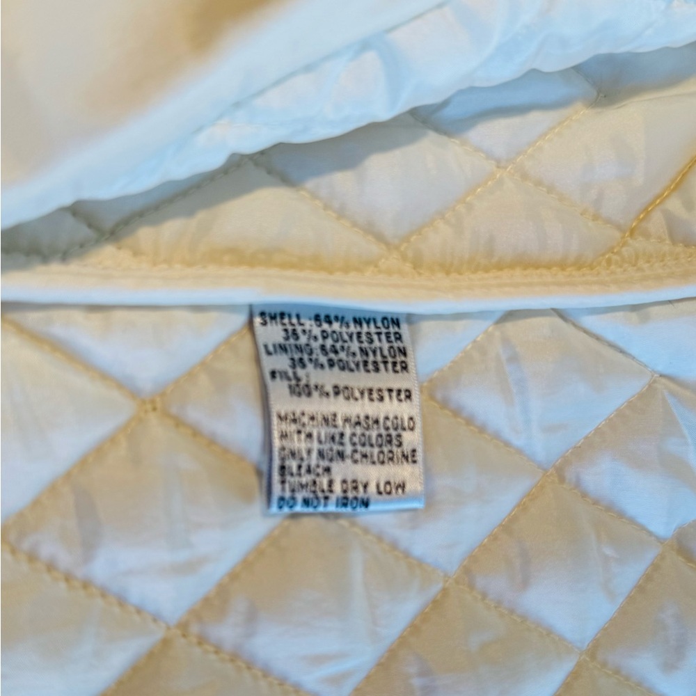 Talbots Quilted Shirttail Vest - Picture 5 of 9